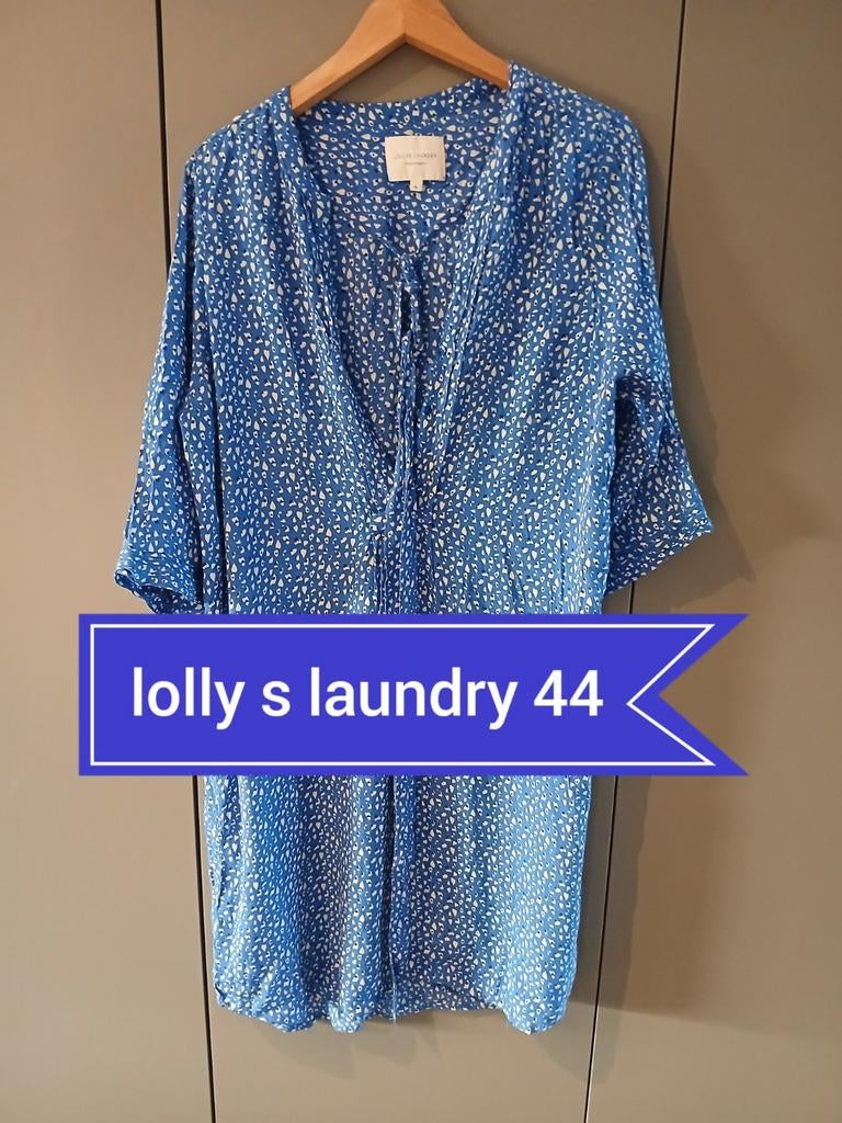 Robe-chemise Lolly S Laundry 44, Taille 42/44 (L), Comme neuf, Lolly s laundry, Bleu