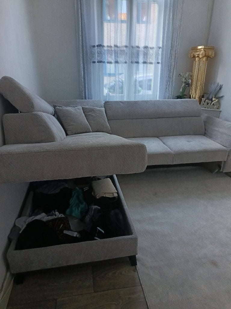 Zetel, Ophalen, Overige maten, Hoekbank, Zo goed als nieuw