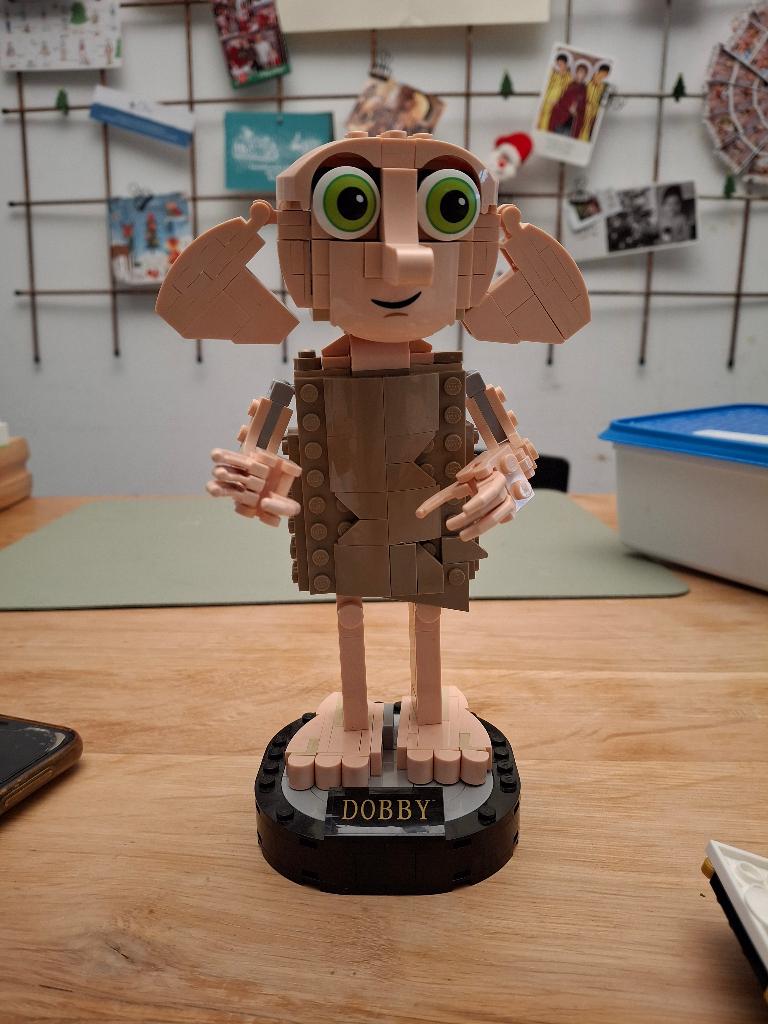 Ensemble Lego Dobby 76421, Enlèvement, Comme neuf, Statue ou Buste
