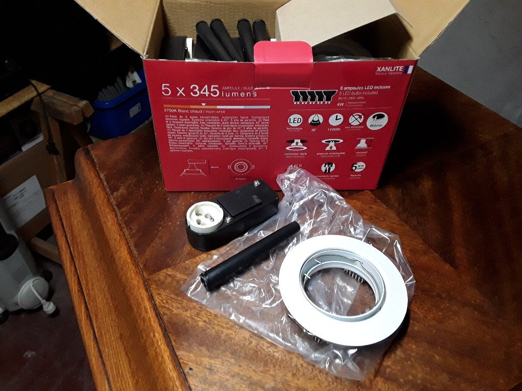 Plafond spotjes, Huis en Inrichting, Lampen | Spots, Ophalen, Overige merken, Nieuw, LED