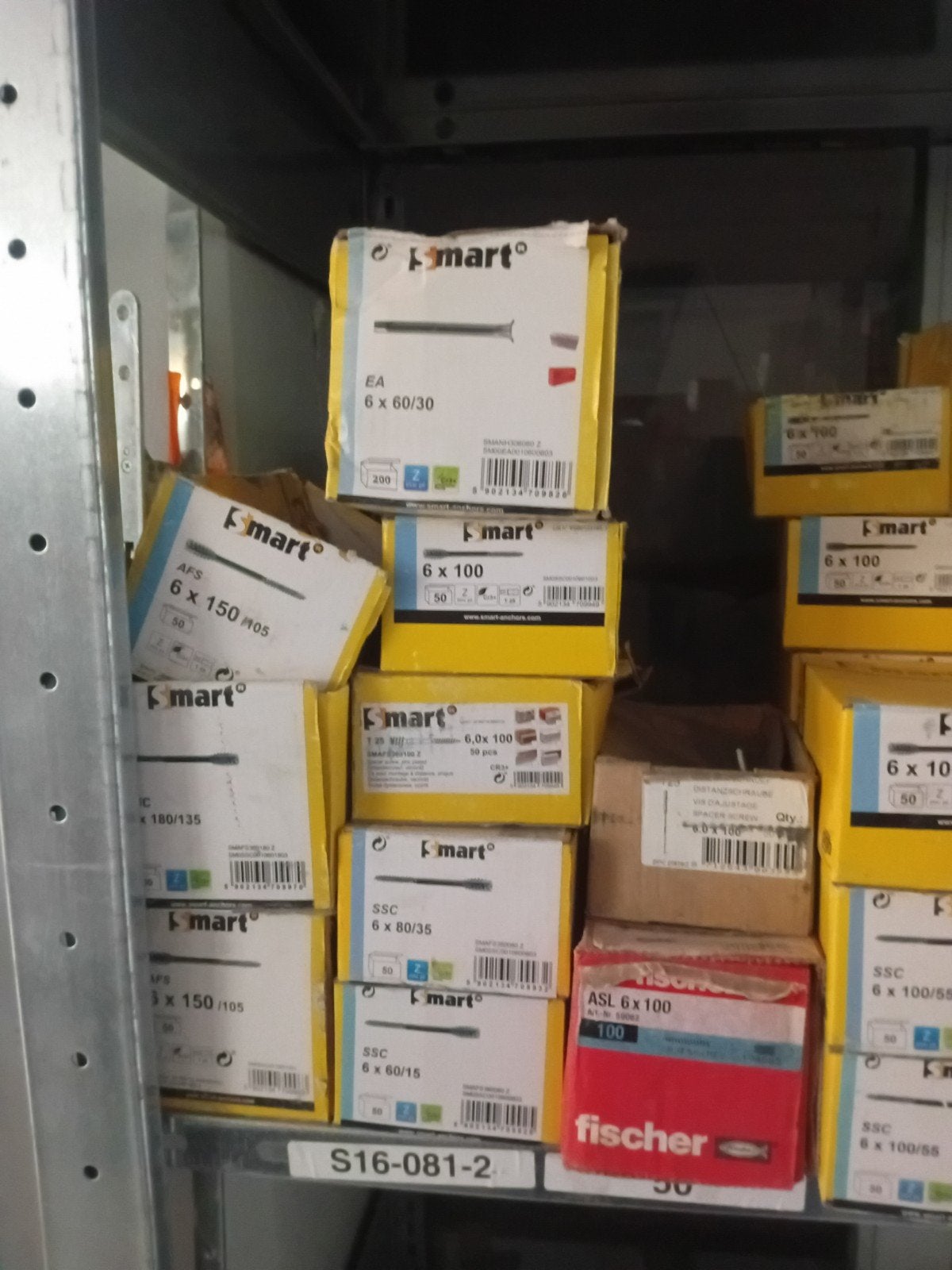 lot visserie d ajustage, Ophalen, Nieuw, 100 tot 250 mm, Schroeven