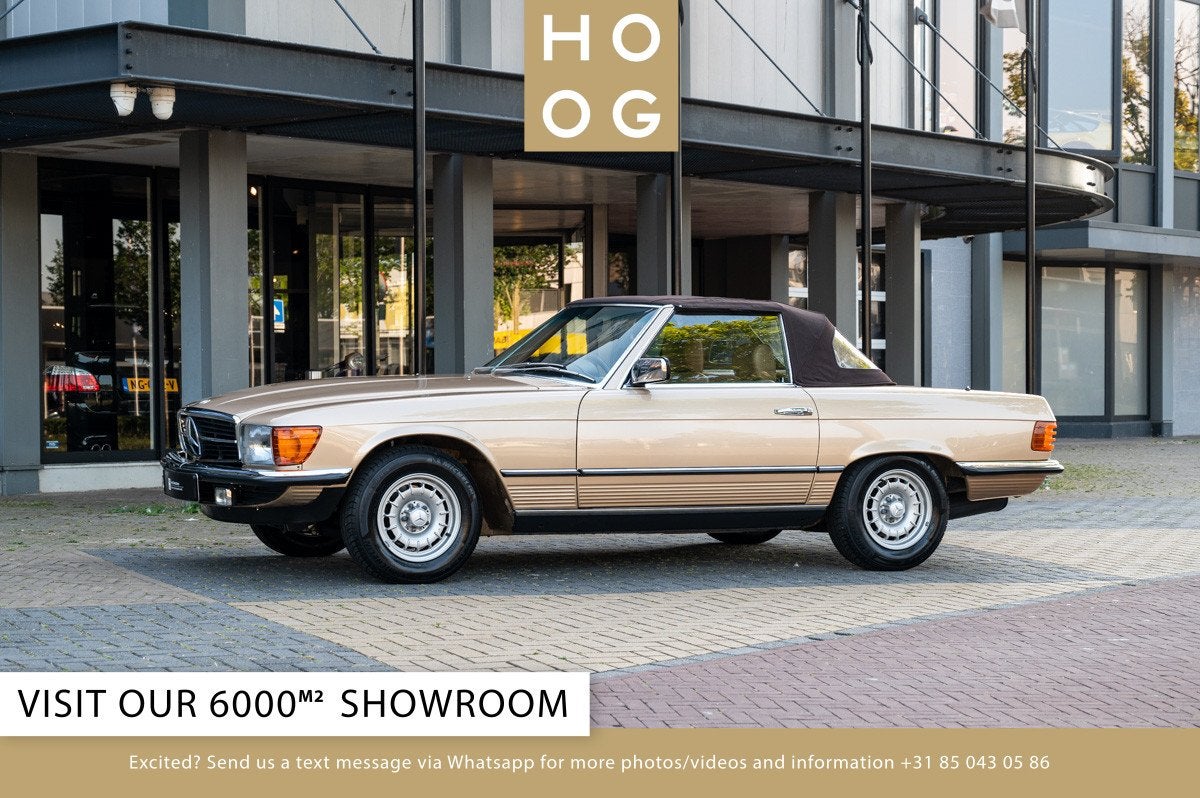 Mercedes-Benz SL-Klasse SL 380 R107 (bj 1985, automaat), Auto's, Automaat, 245 pk, Gebruikt, 8 cilinders