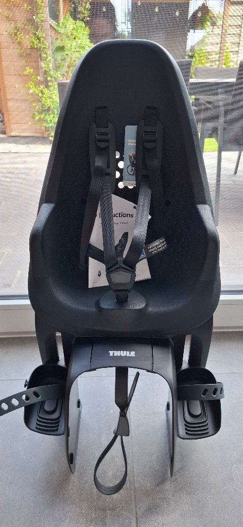 Fietsstoeltje Thule Yepp 2 maxi fietsstoel mic HD, Fietsen en Brommers, Fietsaccessoires | Fietsstoeltjes, Ophalen, Nieuw, Achterzitje