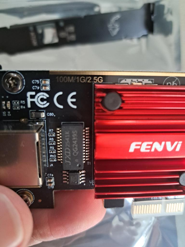 RealTek 2,5Gbit netwerkkaarten (4 stuks), Ophalen of Verzenden, Nieuw, Intern, RealTek