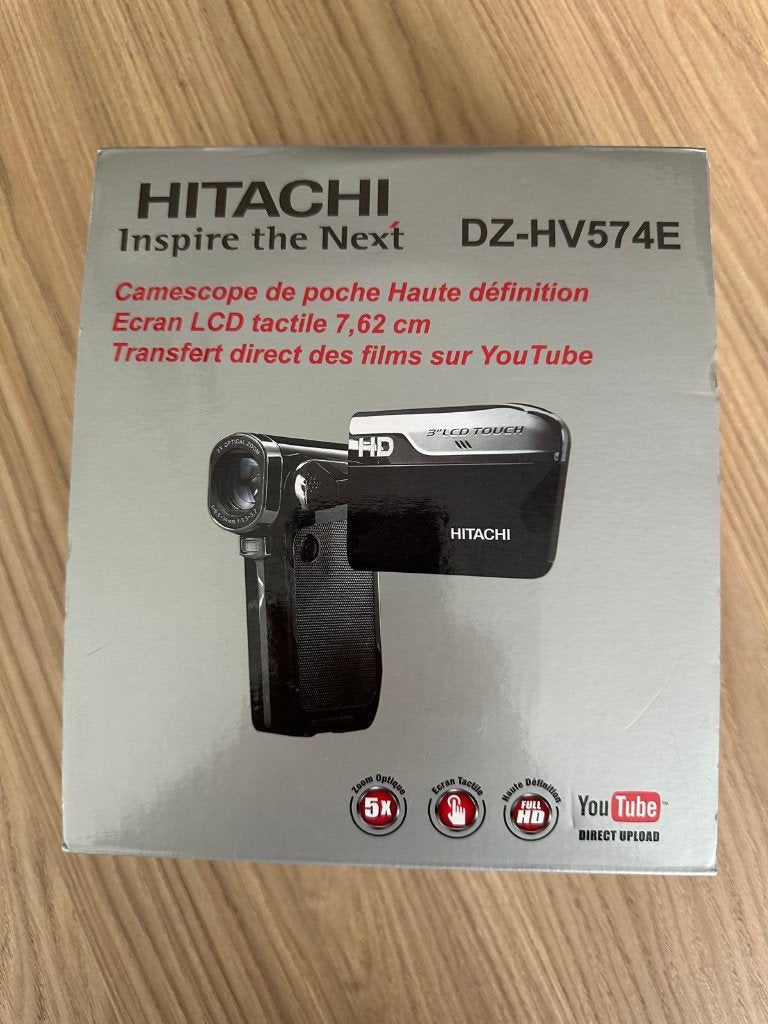 Camera Hitachi- DZ-HV574E, Enlèvement, Caméra