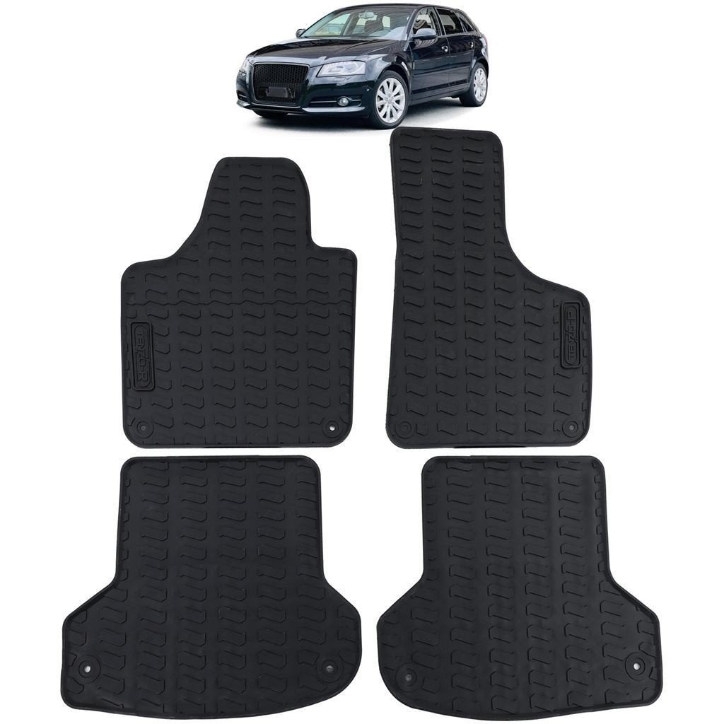 Rubber Winter Modder Matten Audi A3 8P 2003 t/m 2013, Verzenden