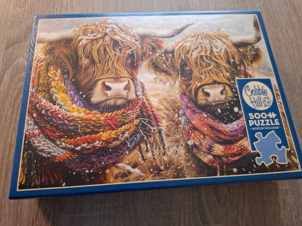 Te koop puzzels 500 stuks. Cobble Hill. 5e per stuk., Ophalen, 500 t/m 1500 stukjes, Gebruikt, Legpuzzel