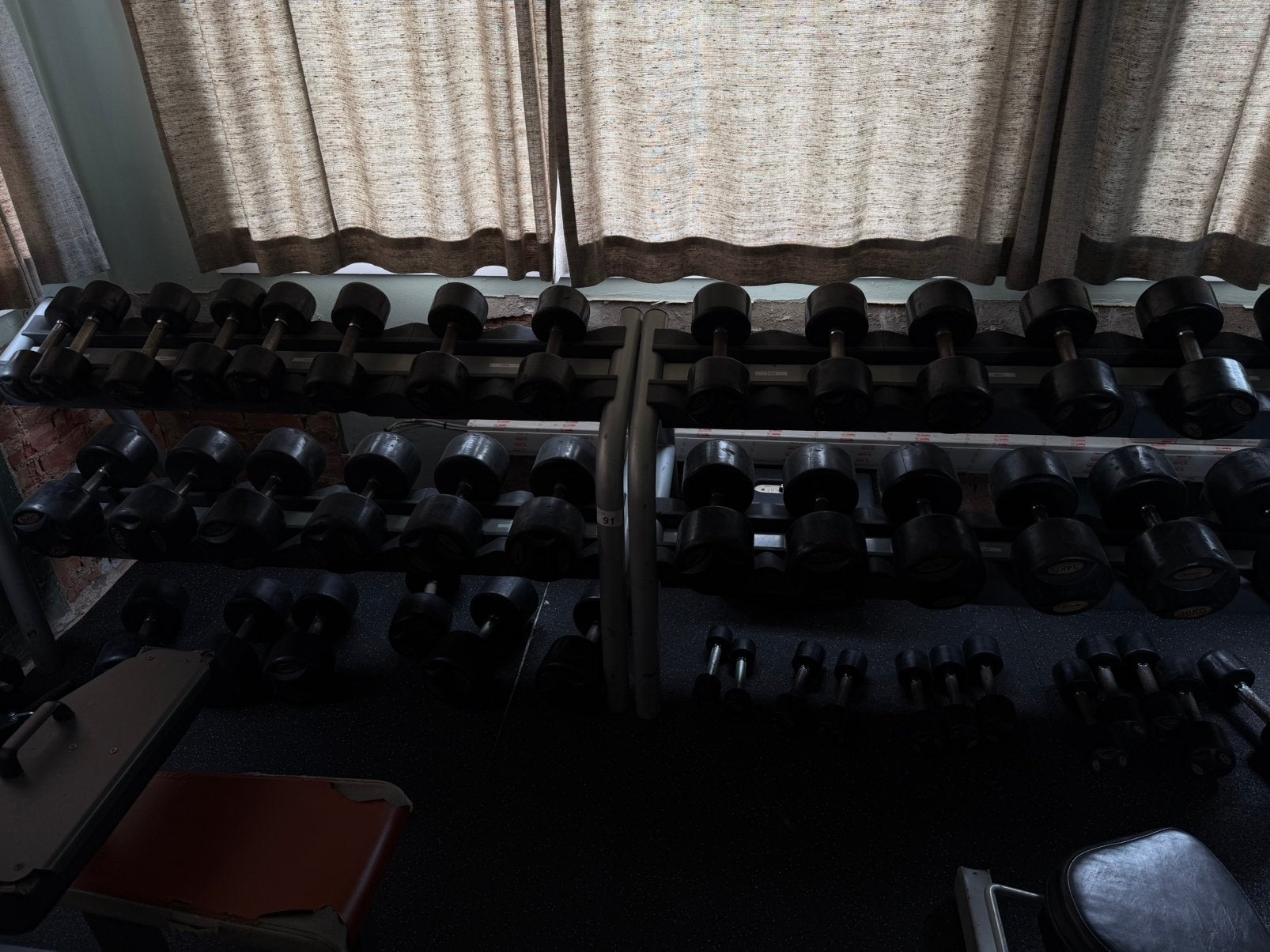 Dumbells Lifemaxx set met 3 rekken van 1kg - 36kg, Ophalen