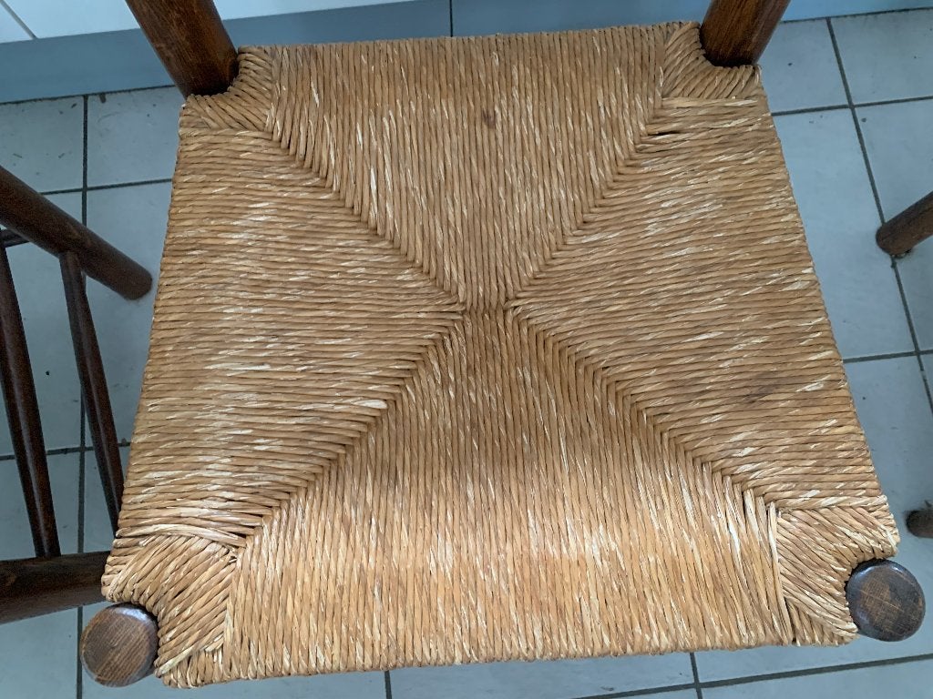 Chaises, Enlèvement, Utilisé, Osier ou Rotin, Quatre