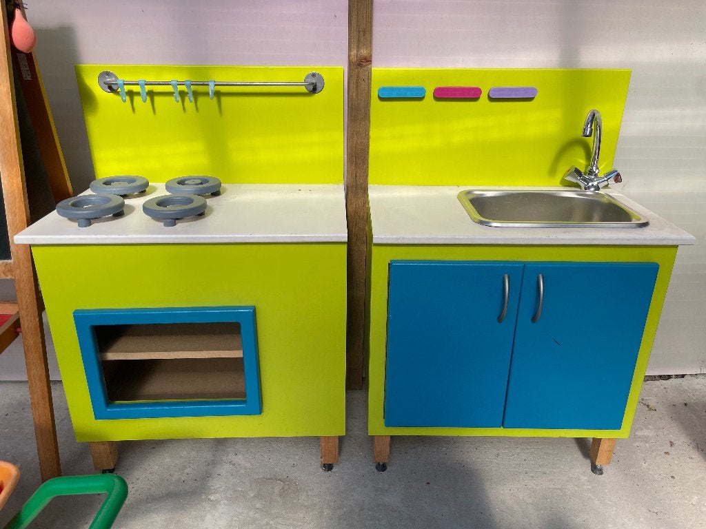 Kinderkeuken, Ophalen, Zo goed als nieuw, Hout, Speelkeuken