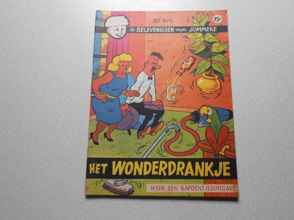 Jommeke 22 Het wonderdrankje 1965 1 ste druk., Boeken, Eén stripboek, Jef Nys., Ophalen of Verzenden, Zo goed als nieuw