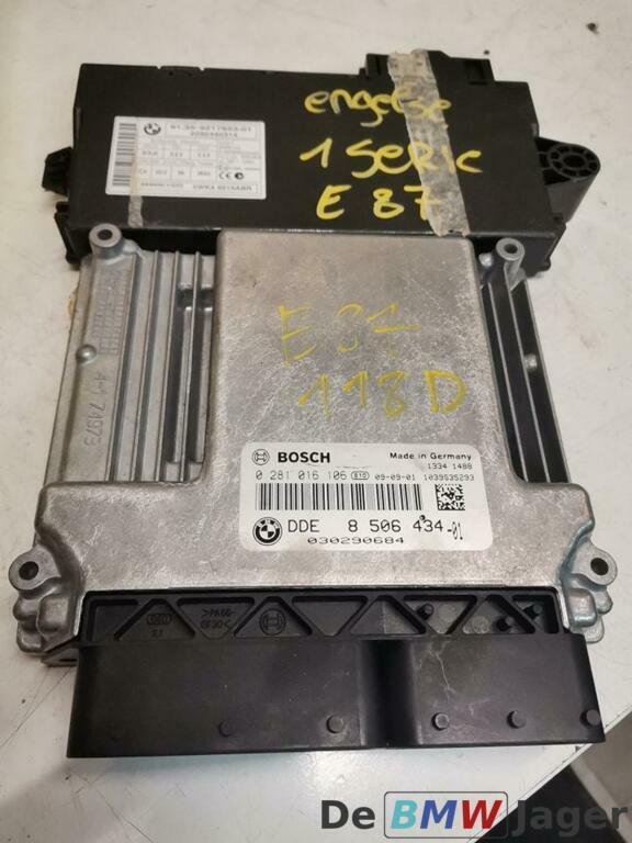 DDE met CAS zonder sleutel BMW 1 3 serie E8X E9X N47 8506434, Gebruikt, Ophalen of Verzenden, BMW, BMW