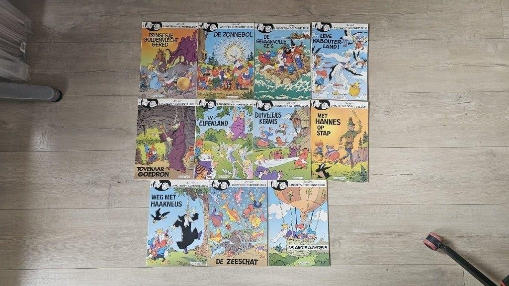 Langteen en Schommelbuik (volledige serie), Livres, BD, Série complète ou Série, Enlèvement ou Envoi, Comme neuf, Jef Nys.
