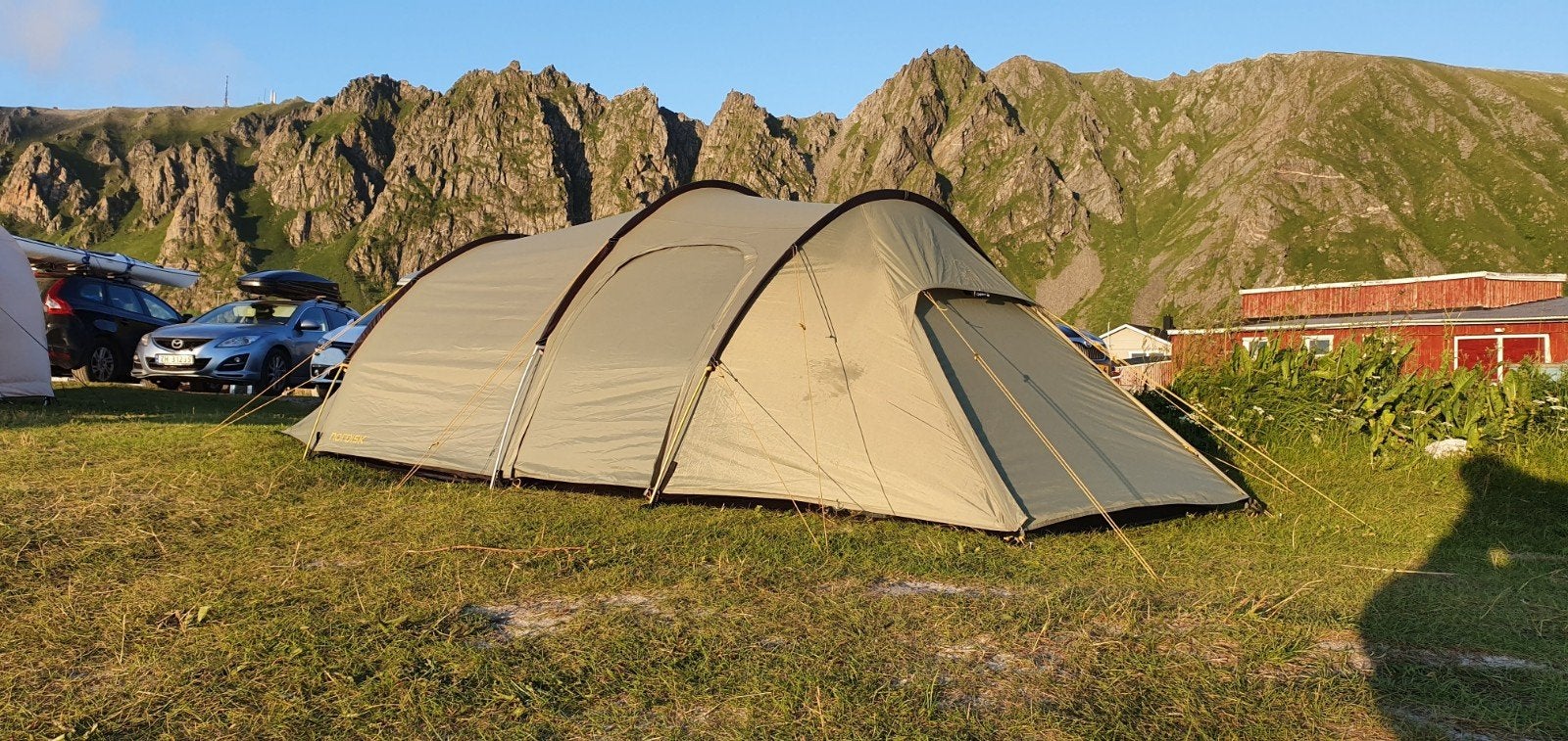 Nordisk Oppland 3 PU  + footprint, Caravans en Kamperen, Tenten, Ophalen of Verzenden