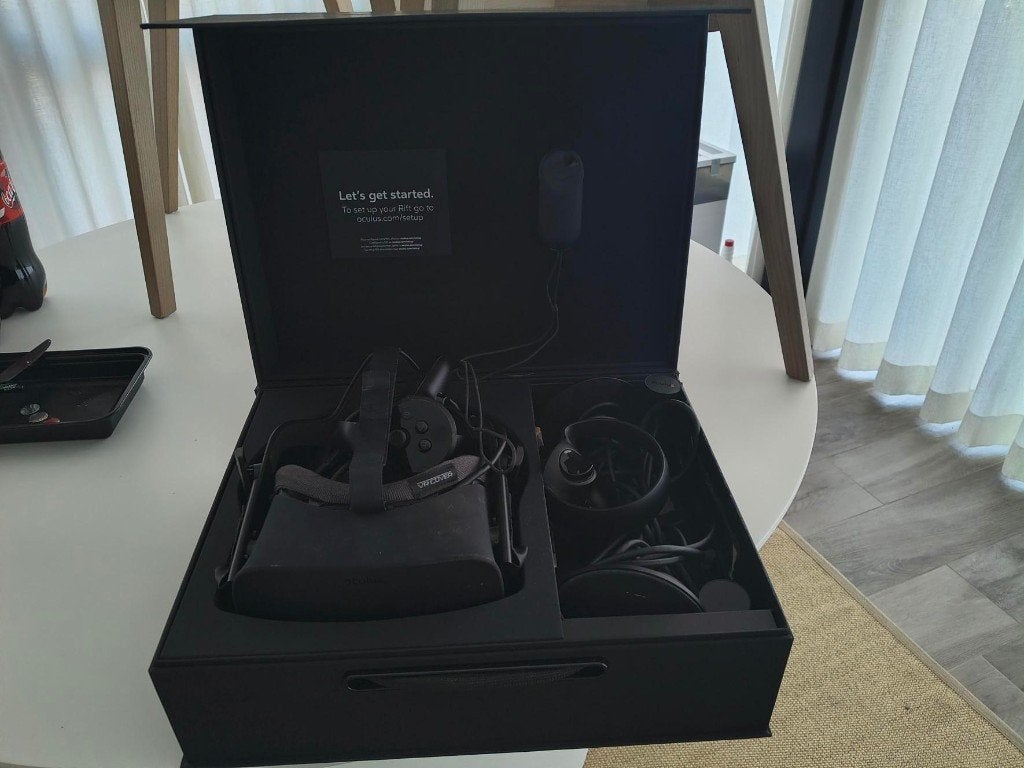 Oculus Rift Bundle, Enlèvement, Utilisé, Lunettes VR, PC