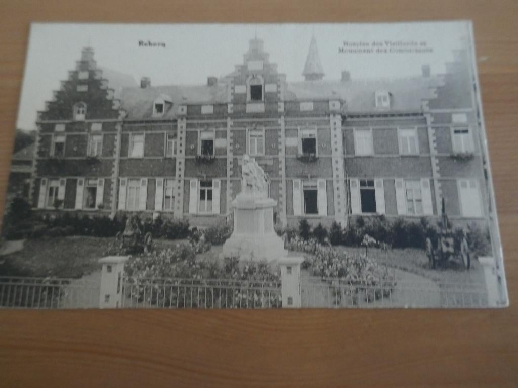 monument des combattants de Rebecq, hospice des Vieillards, Enlèvement ou Envoi, Non affranchie, Brabant Wallon