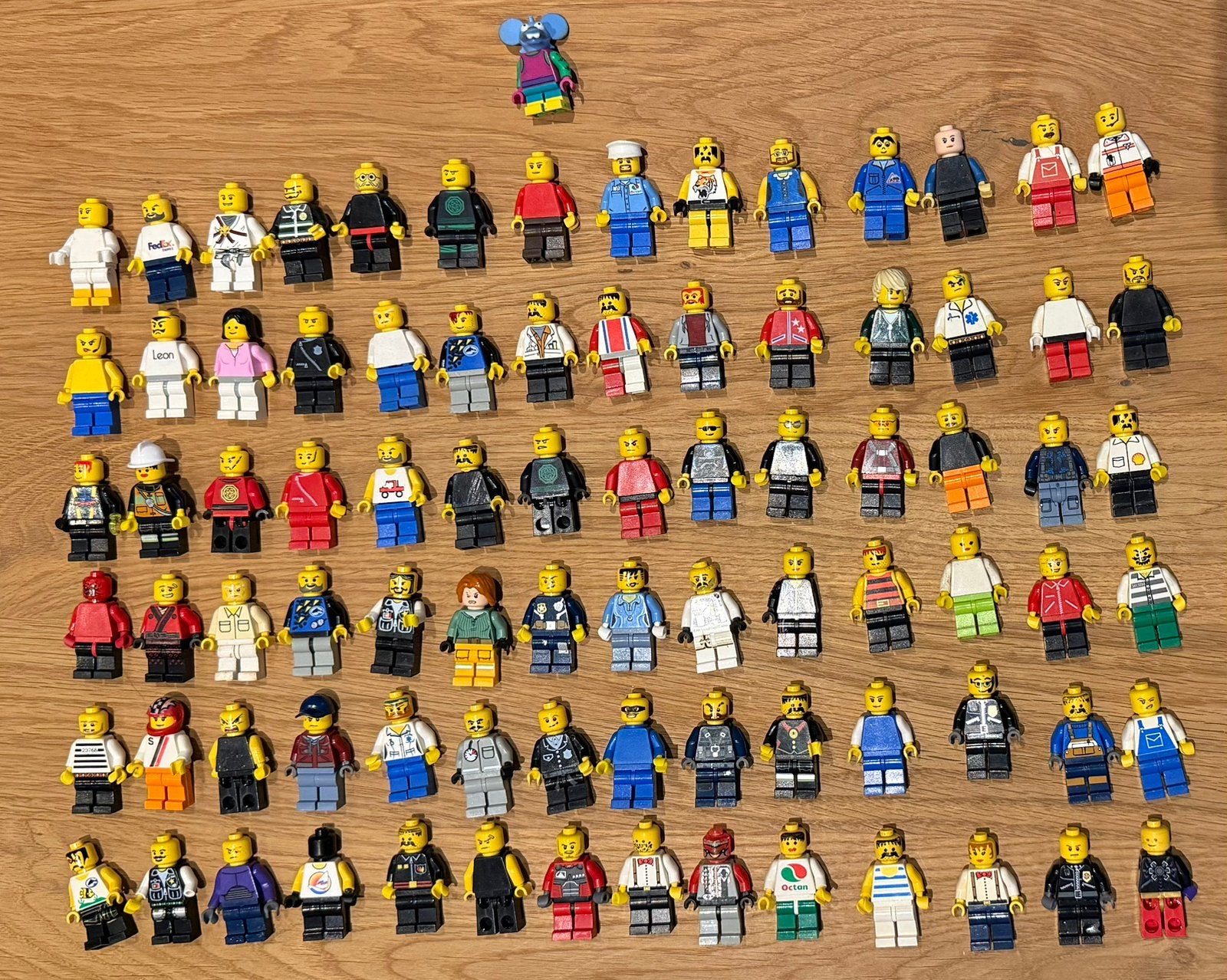 Mélange de 85 figurines Lego, Enlèvement ou Envoi, Utilisé, Minifigurine, Lego