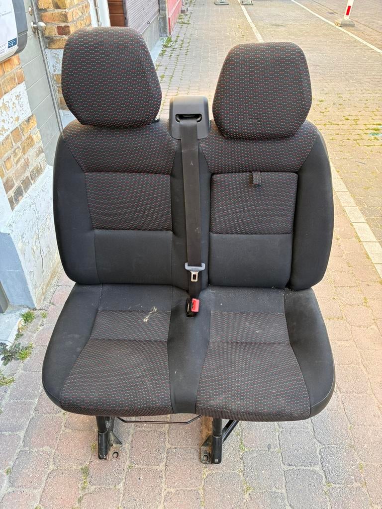 Dubbele zitbank peugeot boxer, Ophalen, Gebruikt, Peugeot