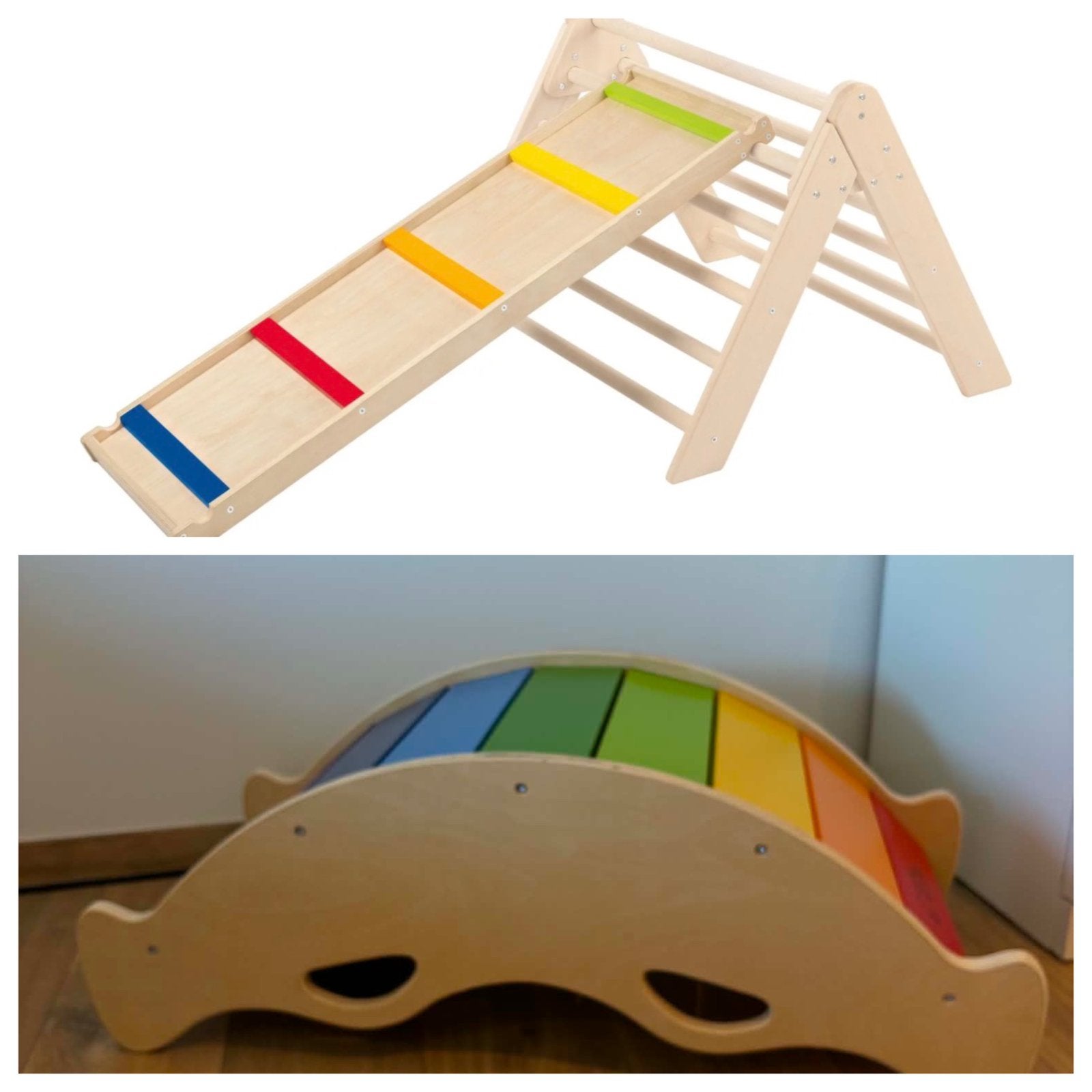 Triangle/ Échelle / Bascule en bois, Enfants & Bébés, Enlèvement, Comme neuf