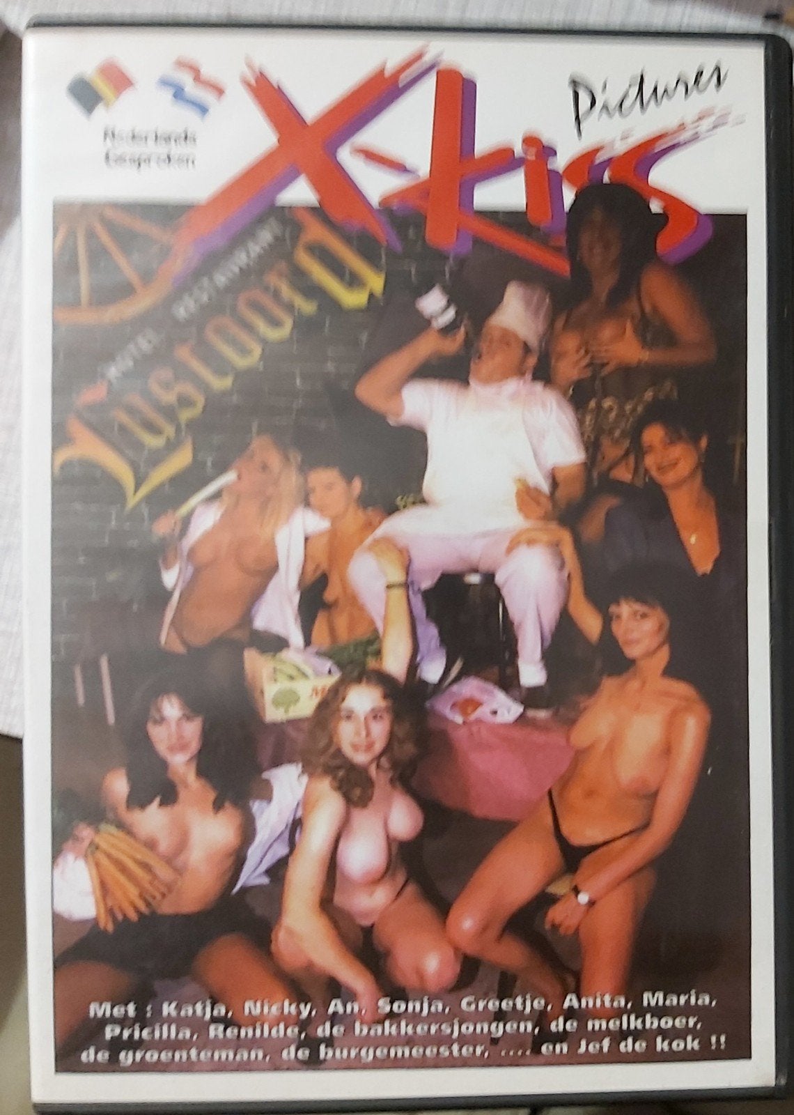 Erotiek 1 x dvd X-Kiss Vlaams Nederlands, Cd's en Dvd's, Ophalen of Verzenden, Nederlands, Nederlands