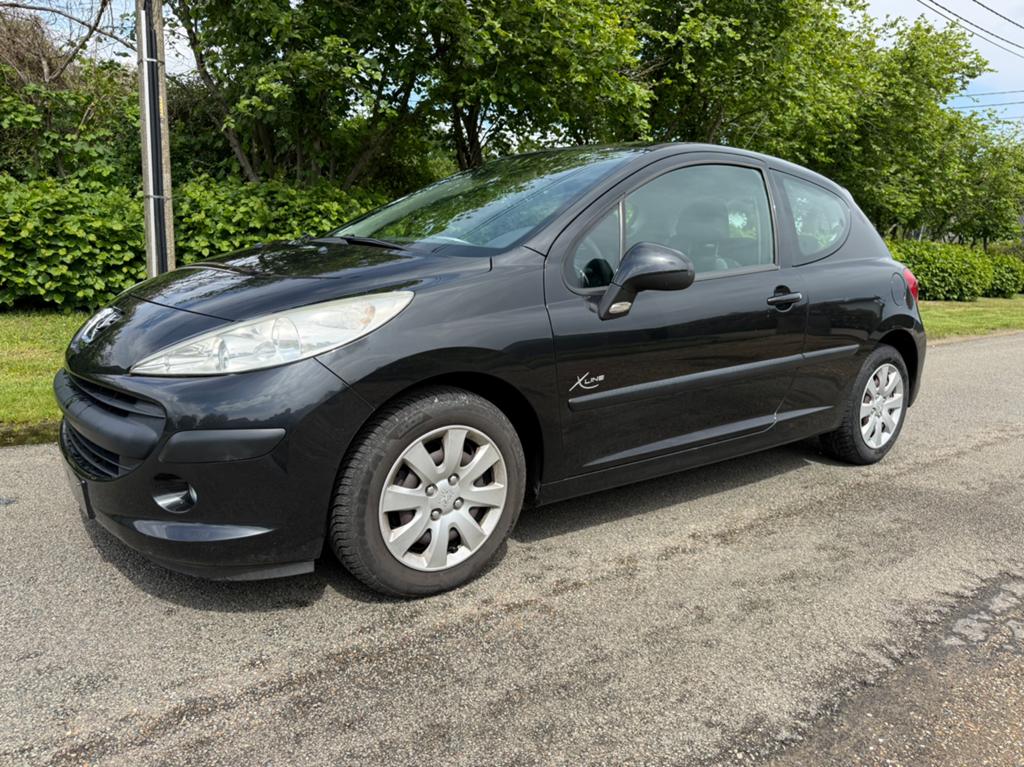 Peugeot 207, Auto's, Peugeot, Stof, 50 kW, Elektrische ramen, Zwart