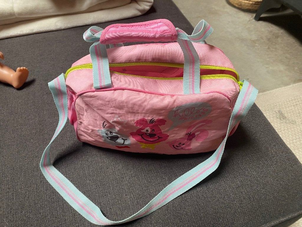 Babyborn verzorgingstas met accessoires, Kinderen en Baby's, Ophalen, Zo goed als nieuw, Babypop