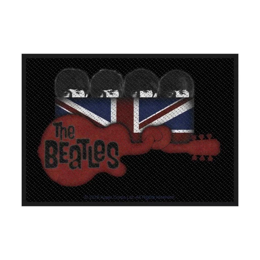 The Beatles Union Jack Guitar patch officiële merchandise, Ophalen of Verzenden, Nieuw