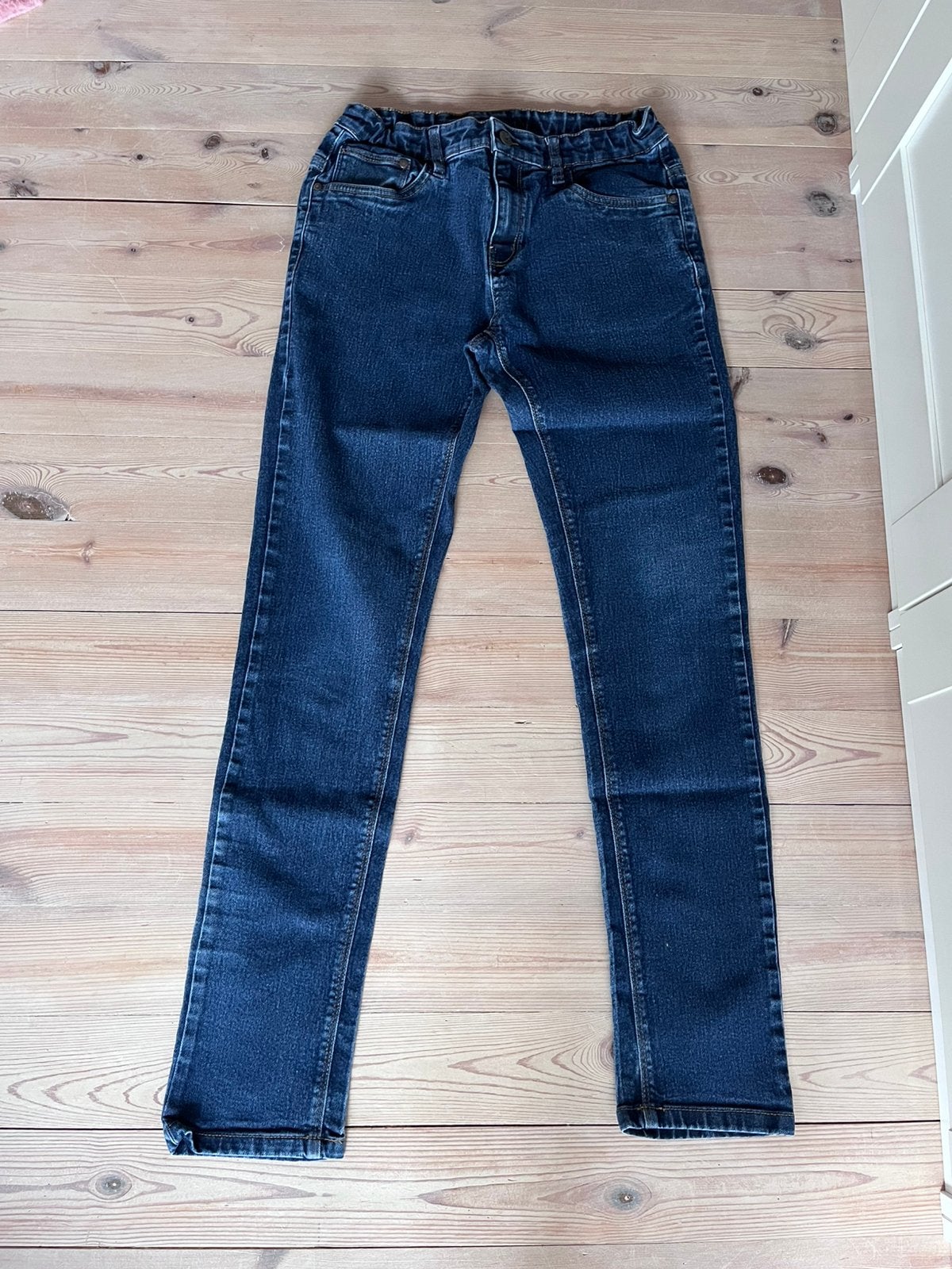 Blauwe jeans, C&A, maat 176, Enfants & Bébés, Enlèvement ou Envoi, Comme neuf, Garçon, Pantalon
