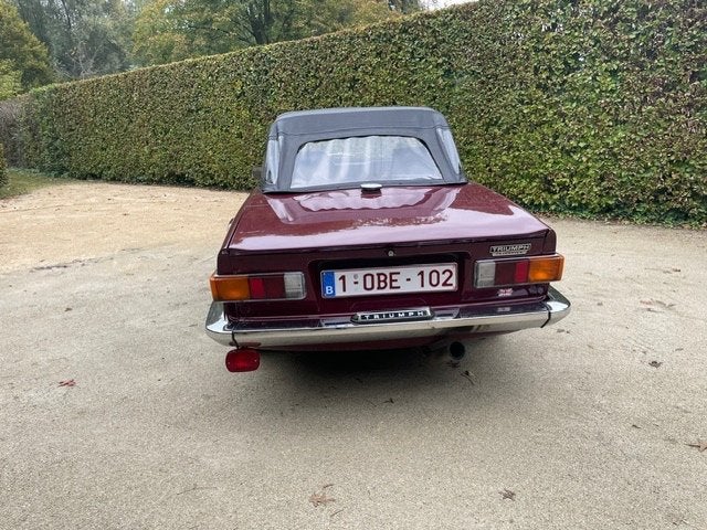 Triumph TR6 PI, Auto's, 2500 cc, Zwart, Overige kleuren, Cabriolet