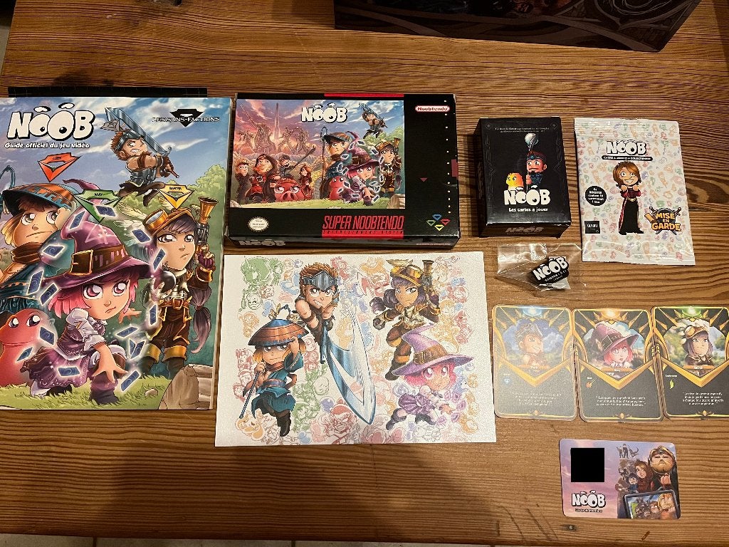 Noob tour Galamadriabuyak et coffret jeu vidéo, Enlèvement, Comme neuf