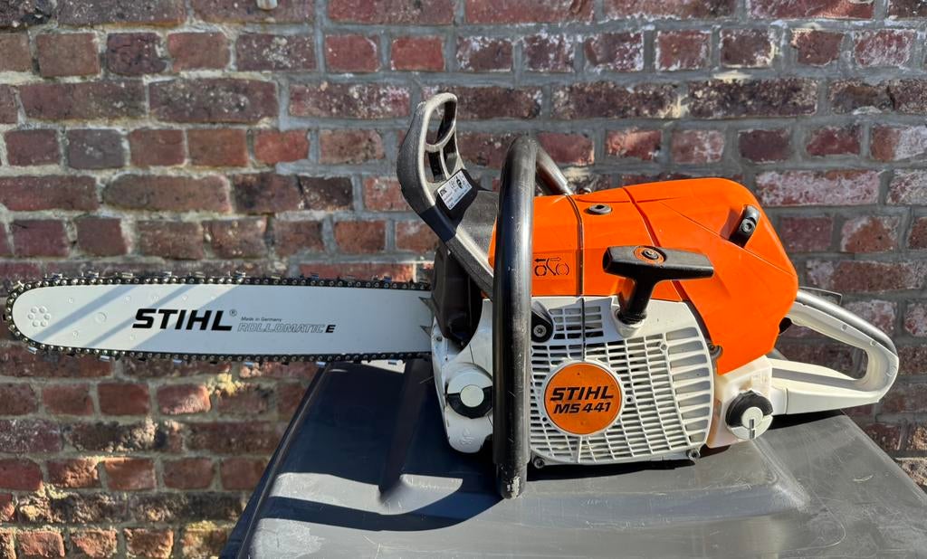 Stihl MS 441 Kettingzaag/Boomzaag, Ophalen