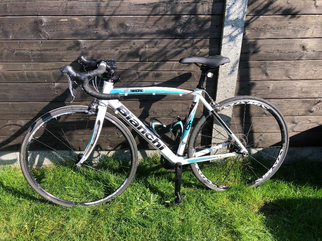 Bianchi via neroni C2C, Fietsen en Brommers, Fietsen | Racefietsen, Gebruikt, Aluminium, Dames, Ophalen