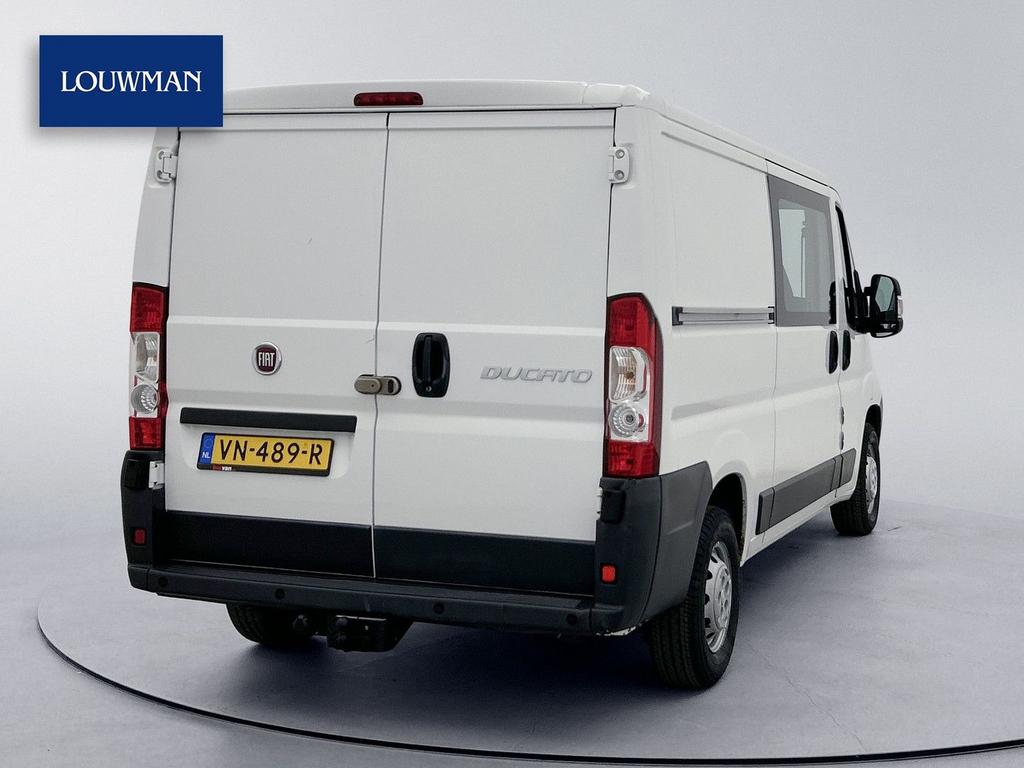 Fiat Ducato 30 2.3 MultiJet L2H1 DC Trekhaak Dubbele cabine, Parkeerassistent, Wit, Bedrijf, 0 g/km