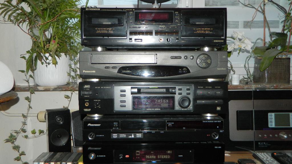 jvc mini-discwriter-speler met afstandsbediening, Audio, Tv en Foto, Walkmans, Discmans en Minidiscspelers, Ophalen of Verzenden