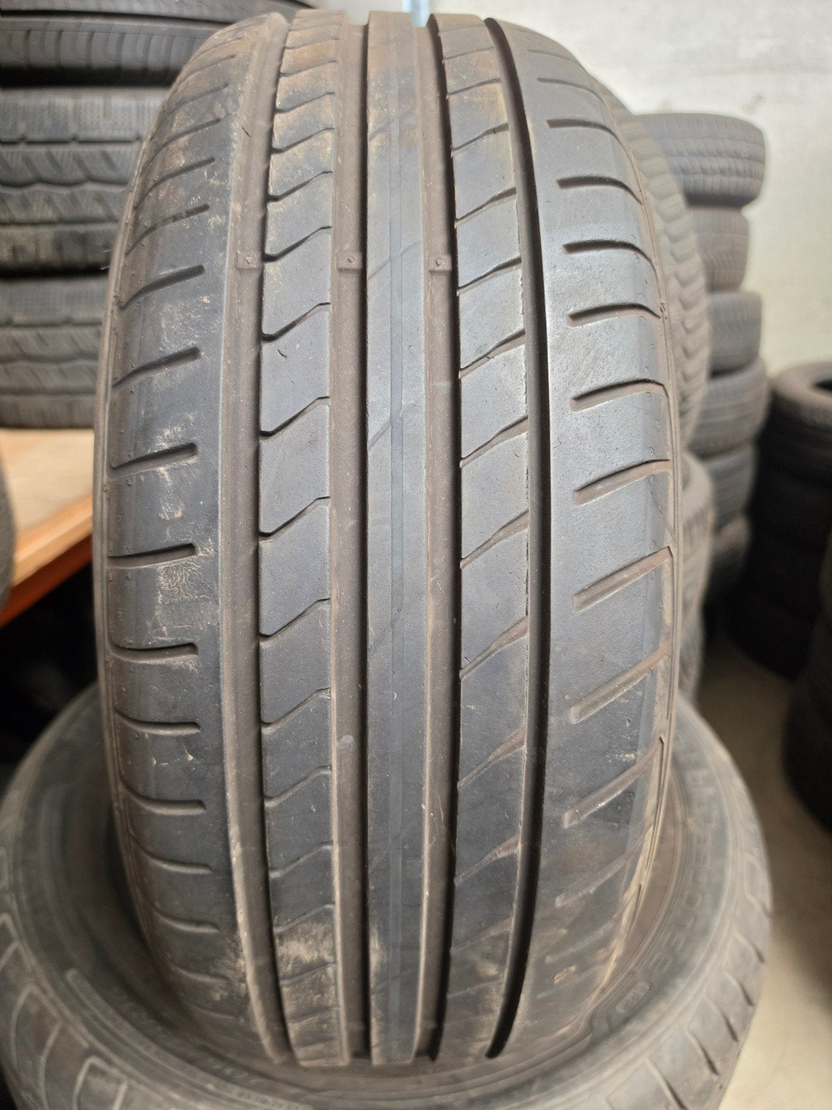 205/55r16 dunlop 40€ l'unité avec montage et équilibrage, Enlèvement