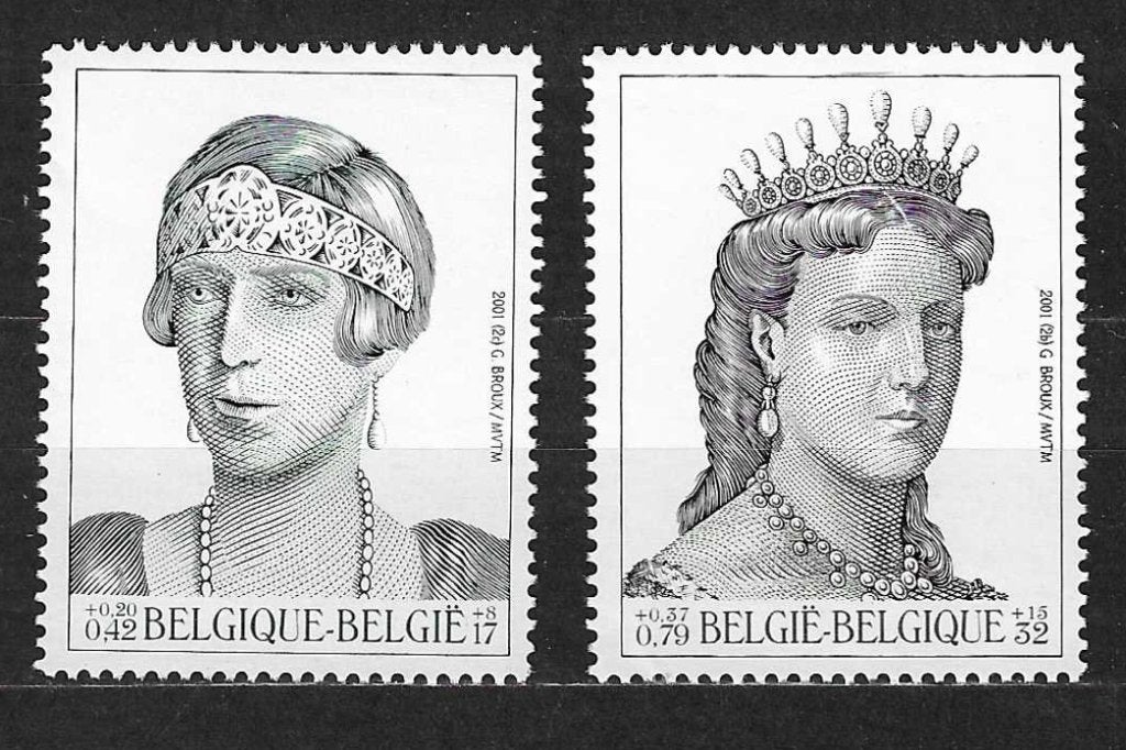 Belgique OPC 2968-69 La Maison royale de Belgique**, Neuf, Enlèvement ou Envoi, Non oblitéré, Maison royale