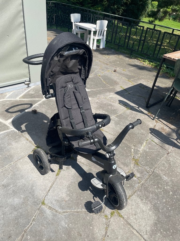 Tricycle 5 en 1 Kinderkraft TB état, Enlèvement, Comme neuf, Tige de poussée