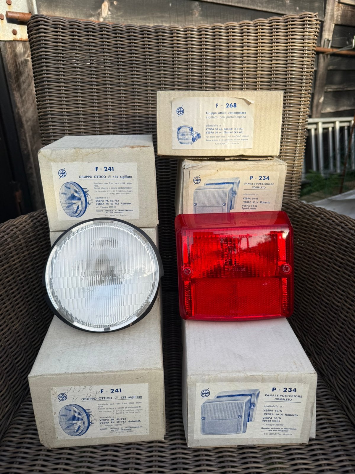 Vespa verlichting PK50 / 50N, Ophalen of Verzenden
