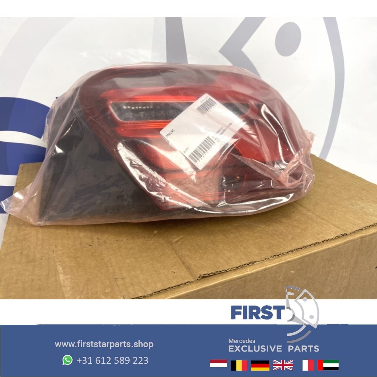 W176 A Facelift achterlicht RECHTS Mercedes VOL LED originee, Auto-onderdelen, Gebruikt, -, Ophalen of Verzenden, -