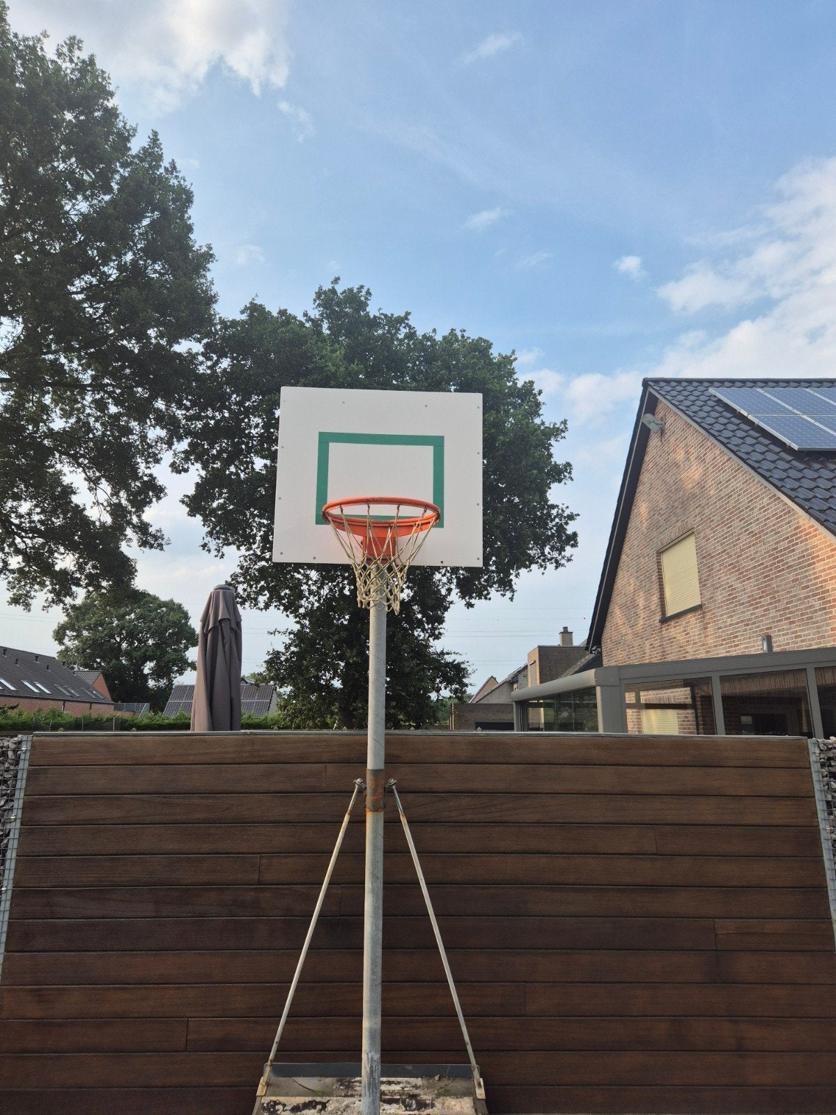basketbaltoren, Ophalen