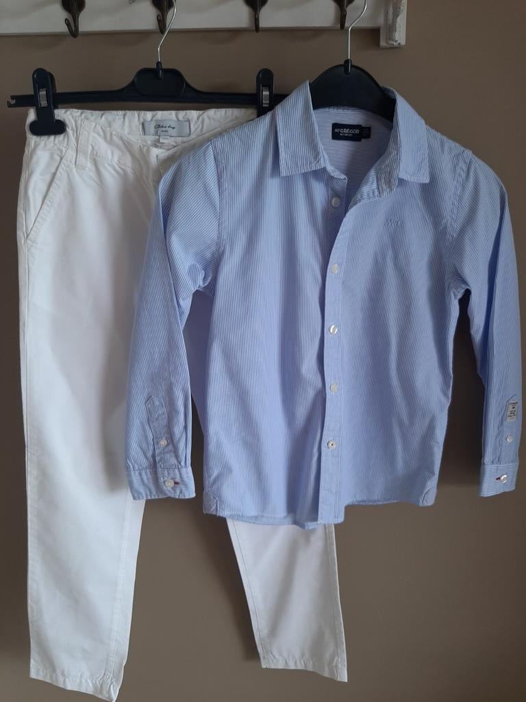 Hemdje McGregor en broek Blue boy, Kinderen en Baby's, Broek, McGregor, Ophalen of Verzenden, Zo goed als nieuw