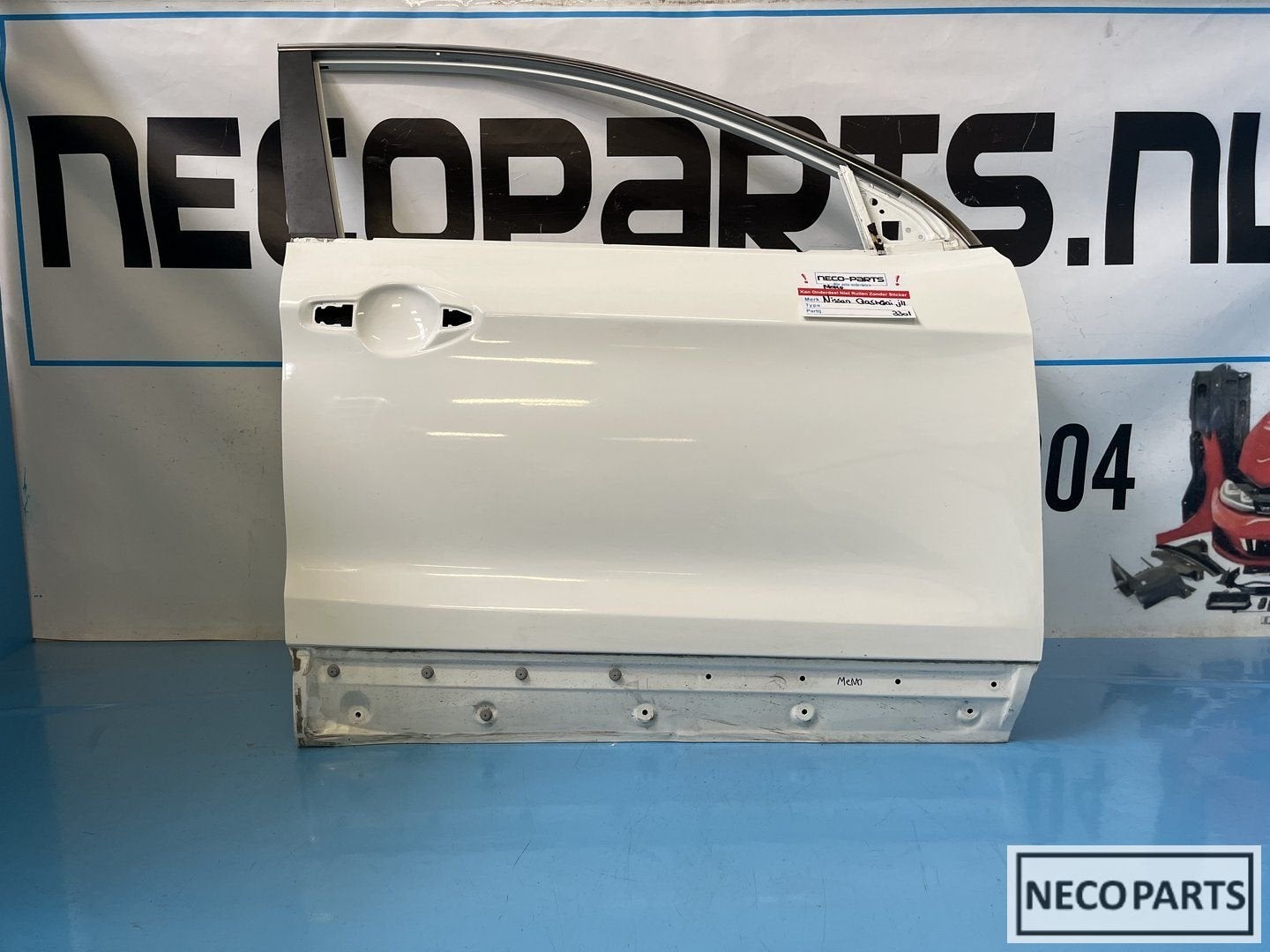 NISSAN QASHQAI J11 PORTIER DEUR PORTIEREN ORIGINEEL, -, Garde-boue, Utilisé, -