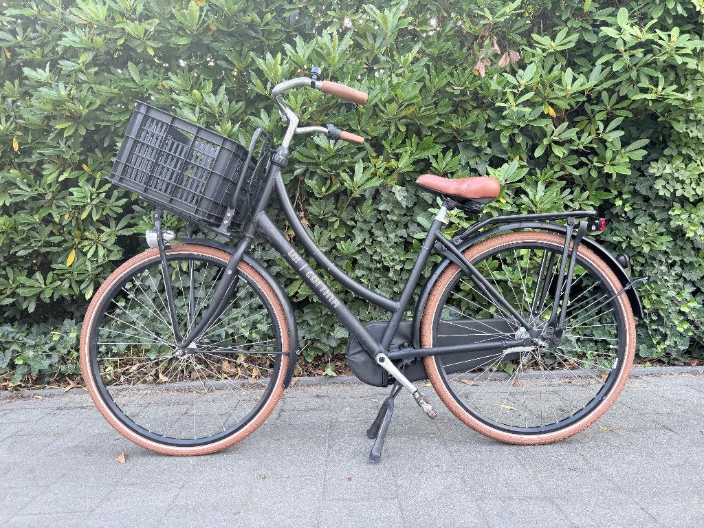 Cortina U4 Transport damesfiets – 3 versnellingen voordrager, Vitesses, Cortina U4 Transport, Frein à rétropédalage, Enlèvement