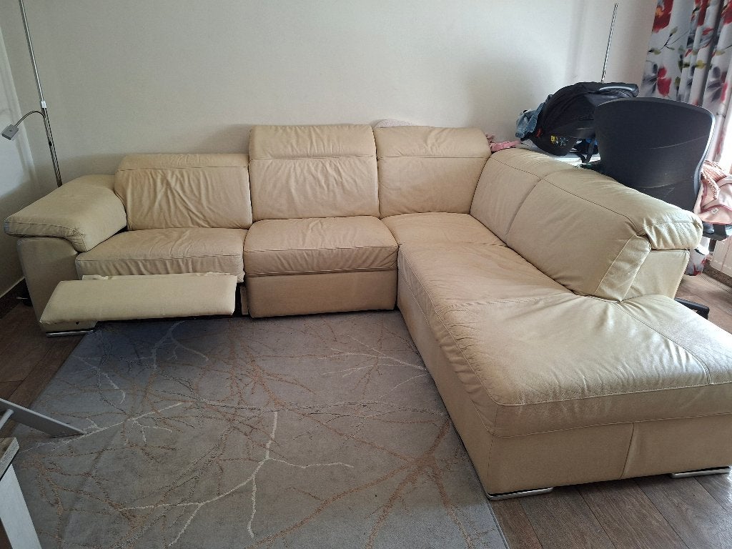 Fauteuil cuir, Maison & Meubles, Fauteuils, Enlèvement ou Envoi, Utilisé, Cuir