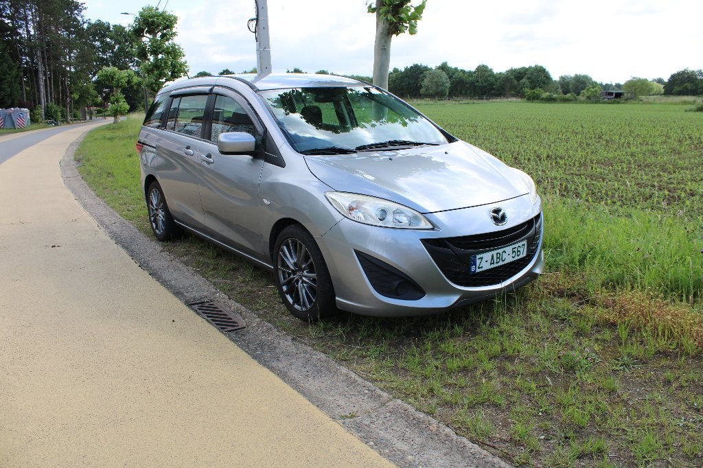 Mazda 5 1.6D // 2011- 135.000km // Euro5 // Airco, Euro 5, Monovolume, 1598 kW, Wit