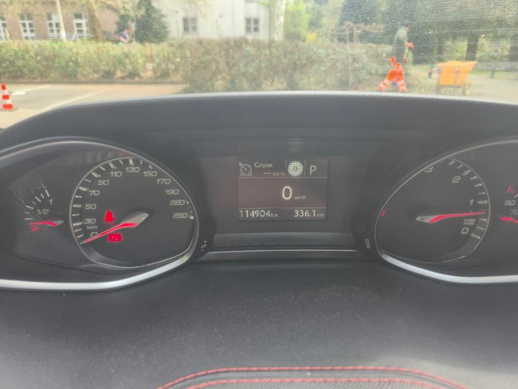 Peugeot 308 gt 2017, Auto's, Peugeot, Automaat, Euro 6, 4 cilinders, Wit