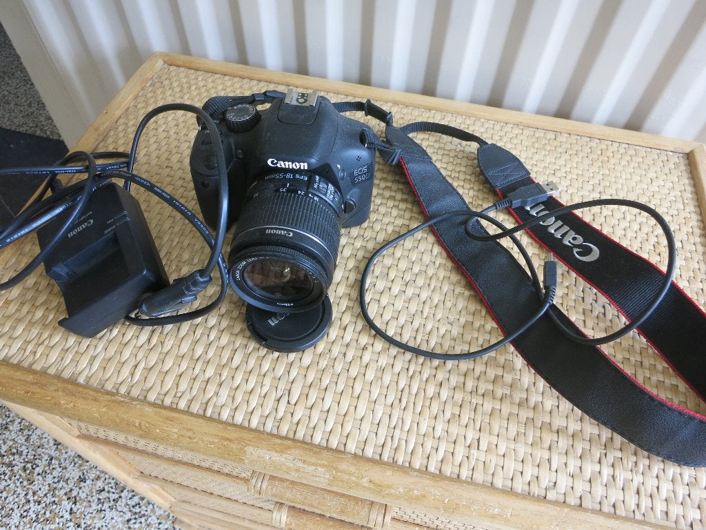 Canon Eos 550D met kitlens, Spiegelreflex, Canon, 18 megapixels, Ophalen of Verzenden