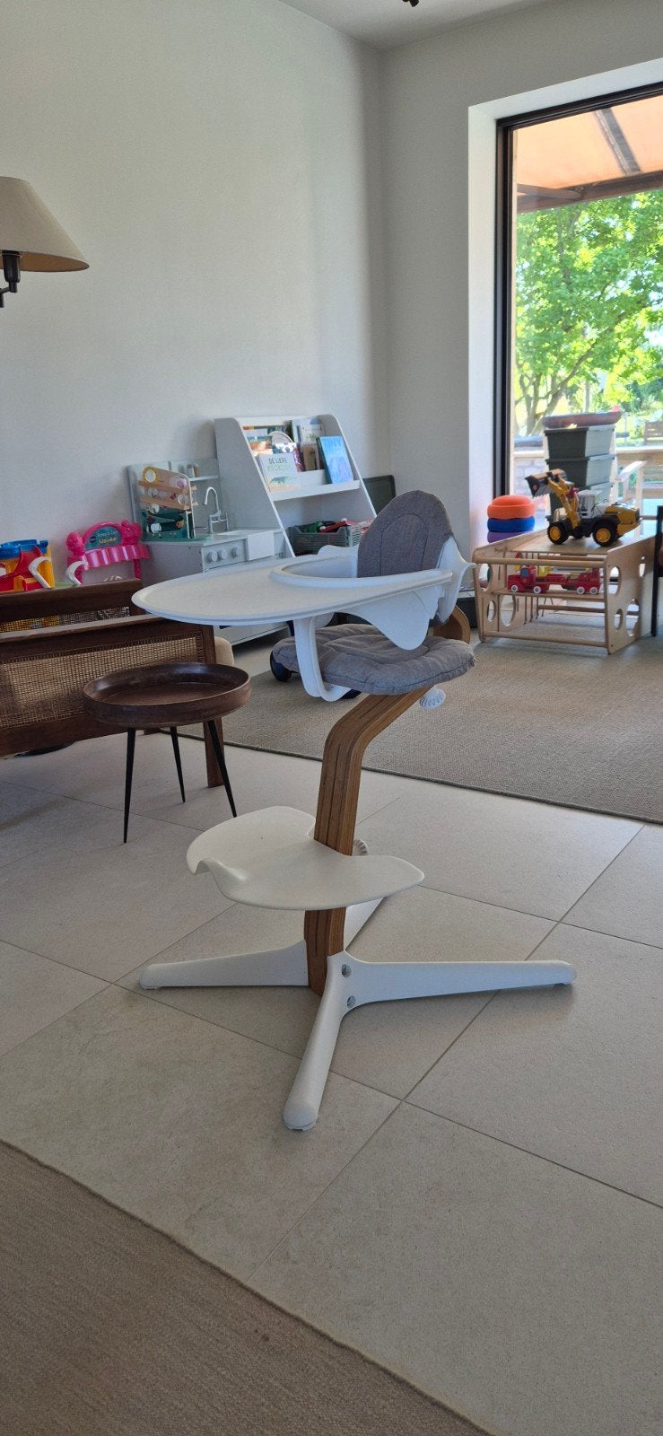 Kinderstoel Stokke Nomi, Ophalen, Gebruikt, Meegroeistoel, Aanschuifbaar