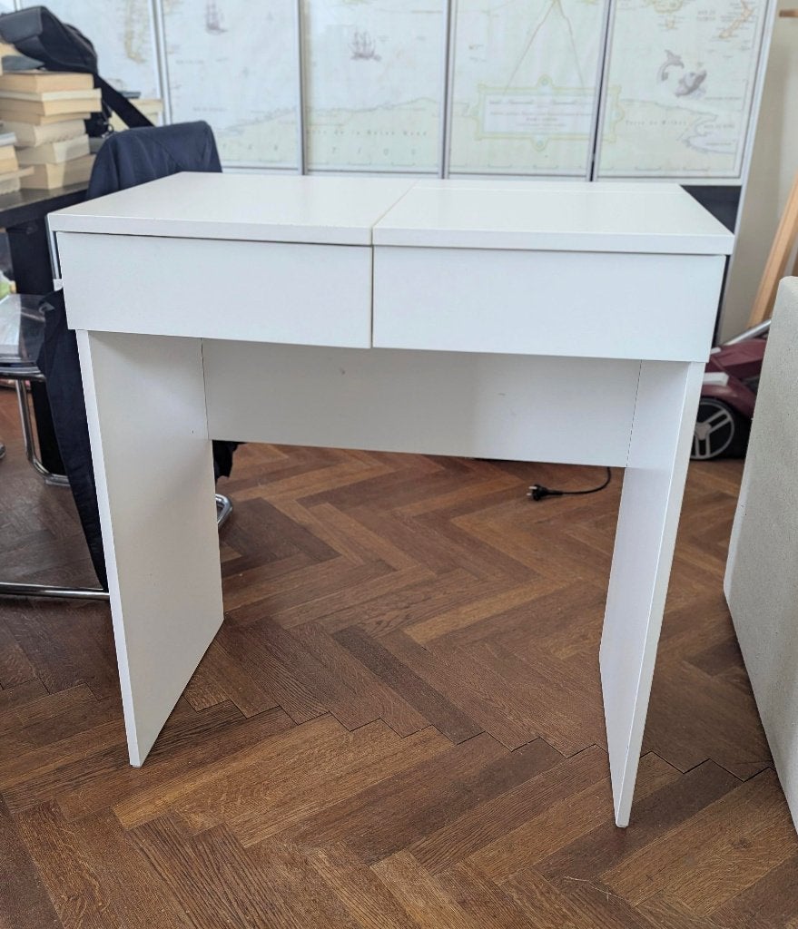 Coiffeuse Ikea Brimmes, Ophalen, Gebruikt, Minder dan 50 cm, Minder dan 100 cm
