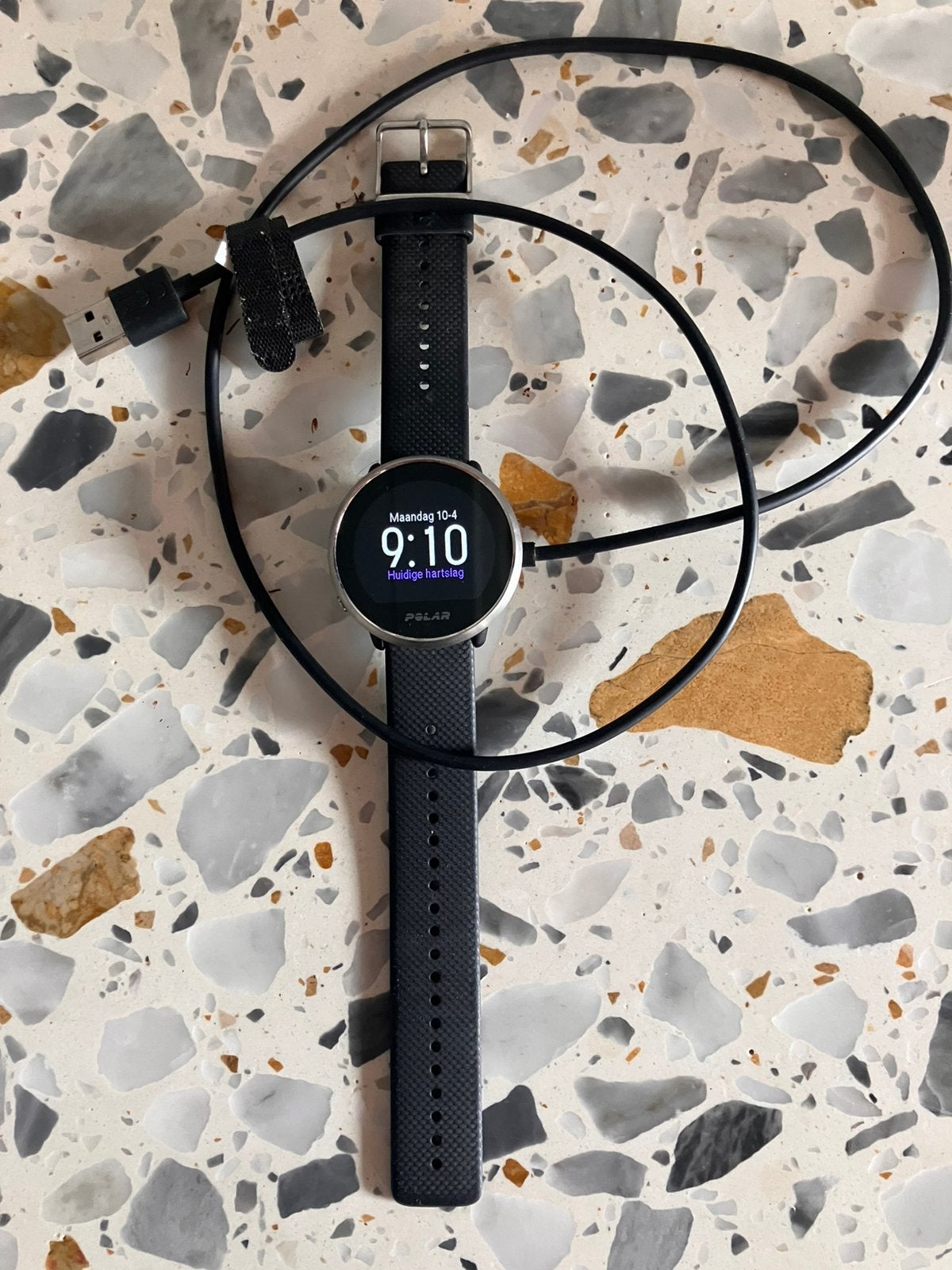 Polar Ignite zwart, Ophalen, Zwart, Zo goed als nieuw, Waterdicht